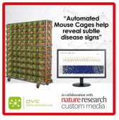 DVC®, the cage of the future! Improves animal welfare, offer more reliable measurements of normal behaviour and makes it easier to spot deviations, accelerating your research